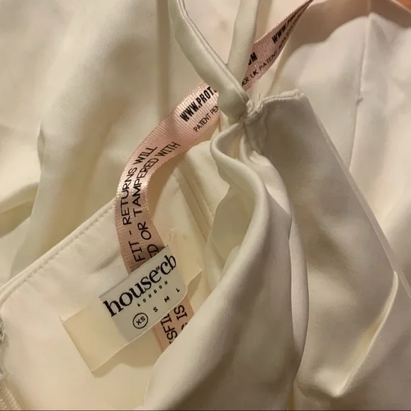 House of CB Flora Dress Ivory XS NWT
